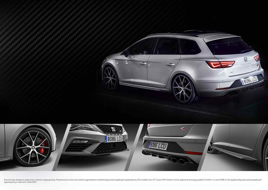 Edycja Limitowana SEAT Leon ST Cupra 370 Carbon Najmocniejsza Cupra w historii!