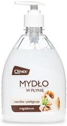 pojemność: 500 ml i 5000 ml CLINEX LIQUID SOAP, mydło w płynie Kod: 77-718 (500 ML), 77-521 (5 L) Cena netto: (500 ML) 4,20 (z VAT: 5,17); (5 L) 20,50 (z VAT: 25,22) w formie mieszaniny łagodnych