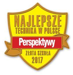 RANKING PERSPEKTYW 2018 IX miejsce w Rankingu Ogólnopolskim Tecników I miejsce w