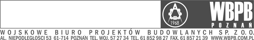 ARCHITEKTURA ZADANIE: 43489 REJESTR: 5687 PROJEKT WYKONAWCZY BUDOWA ZBIORNIKA P.POŻ.