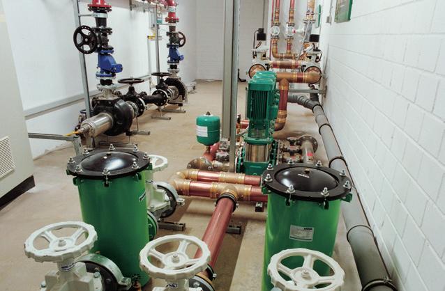 Zasady stosowania metalowych systemów instalacyjnych - Wydanie 3 Instalacje wody technologicznej Woda poddana wstępnej obróbce, stosowana w procesach chemicznych, medycznych i innych procesach