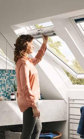 Standard Plus Lepsza efektywność energetyczna i wyższy komfort Dodatkowe zalety okien z górnym i dolnym otwieraniem Okna 3-szybowe w atrakcyjnej cenie Górne otwieranie Drewniano-poliuretanowe okno