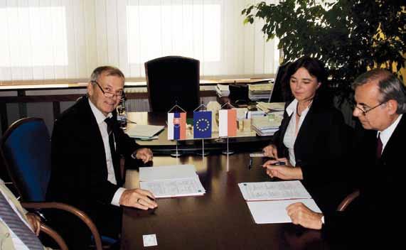Projektu na dofinacovanie z EFRR 21 júla 2009 - podpísanie Zmluvy o dofinancovanie Projektu medzi ministerstvom regionálneho rozvoja