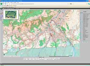 Portal GIS Webové servery GIS portál INTERNET Użytkownicy wewnętrzni Vnútorní používatelia Użytkownicy zewnętrzni Externí používatelia Dane o użytkowniu wód Dáta o užívaní vody Centralne