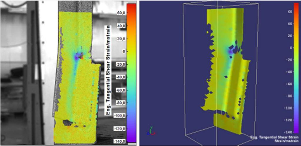 Displacement maps in coordinate system xyz ucoordinate