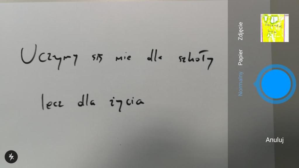 Instrukcja obsługi aplikacji Connect str. 17 Rys. 3-2-3-1 Interfejs funkcji Przenośny wizualizer 1. Przenośny wizualizer: dostępne są trzy tryby: Normalny, Papier i Zdjęcie.