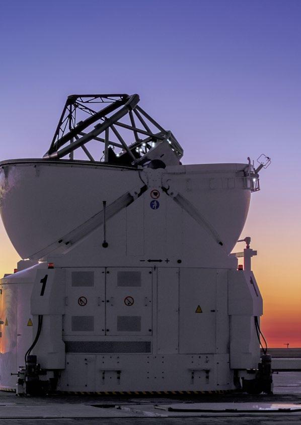 P. Horálek/ESO Zachód Słońca w Paranal.