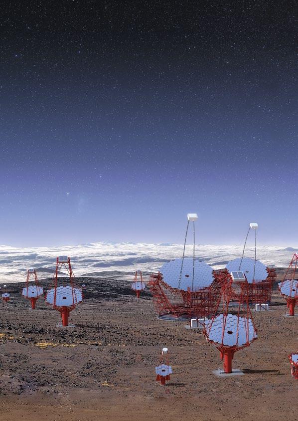 CTA Sieć Teleskopów Czerenkowa ( Cherenkov Telescope Array CTA) to obserwatorium naziemne kolejnej generacji, budowane dla astronomii wysokoenergetycznego promieniowania gamma.