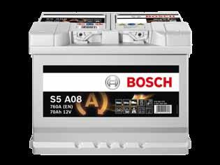 Bosch S5 A AGM to niezawodne źródło zasilania elektrycznych odbiorników energii przy wyłączonym silniku i sprawny rozruch w każdych warunkach.