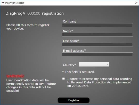 Aktywacja AKTYWACJA AUTOMATYCZNA W celu aktywacji urządzenia, należy połączyć urządzenie z siecią WiFi, następnie wybrać USTAWIENIA POBIERZ AKTUALIZACJĘ/AKTYWACJĘ Urządzenie automatycznie sprawdzi