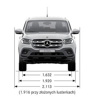 Dane techniczne X 220 d 4MATIC 1 X 250 d 4MATIC 1 X 250 d 4MATIC A/T 1 X 350 d 4MATIC A/T 2 Ilość cylindrów R4 R4 R4 V6 Pojemność silnika w cm 3 2298 2298 2298 2987 Moc w kw (KM) 120 (163) 140 (190)