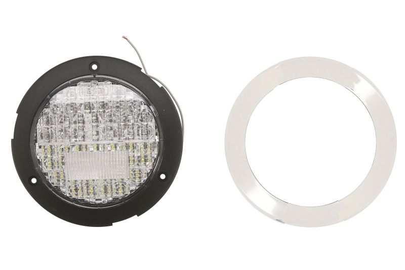 000 Lampa tył L/P (LED, 12V, światło przeciwmgielne, światło cofania, fi155mm, wpuszczana) 370,68 ZŁ 13.6040.000 Lampa tył L/P (LED, 12V, światło cofania, odblask, fi155mm, wpuszczana) 345,98 ZŁ 13.