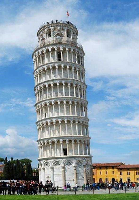 Atrakcje turystyczne: Krzywa Wieża w Pizie jedna z