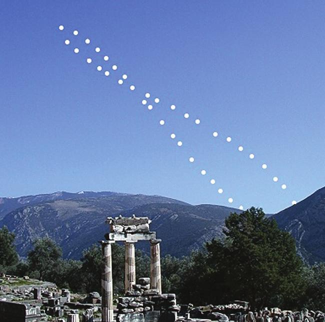 wości cykl 26 obserwacji pozycji Słońca w czasie od 17 lipca 2005 roku do 19 marca 2006 roku, a następnie sfotografował Słońce w fazie całkowitego zaćmienia dnia 29 marca 2006 roku w Antalya.