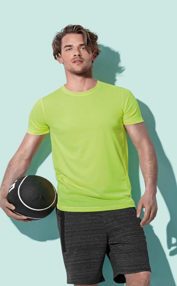 Siateczka Active 140 49 Active 140 Raglan T-shirt dla dzieci ST8570 S XL (122 164) 140 g/m 2 24 CASUAL FIT 100% ACTIVE-DRY poliestru; bird-eyelet mesh siateczka o drobnych oczkach, rozciągliwa