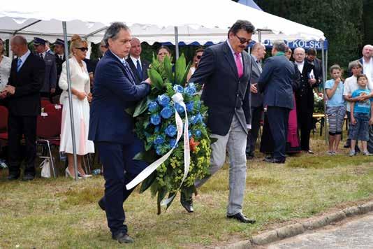 uroczystości. Las Rzuchowski, 03.08.2016 Zdjęcie 22.