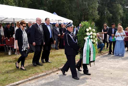 Zdjęcie 23. Martina Maschke, Przewodnicząca Komisji ds. Ludobójstwa Romów (Committee on the Genocide of the Roma) International Holocaust Remembrance Alliance (IHRA), dr Thomas M.