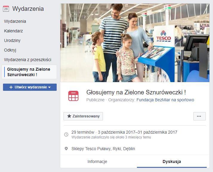 MEDIA SPOŁECZNOŚCIOWE Wydarzenie na Facebooku Dodatkowe wskazówki: Ciekawy tytuł fotografia/grafika coverowa to wizytówka dobrego wydarzenia.