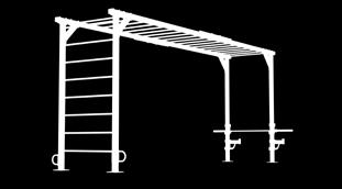 station, 2 pull-up stations, ropes or snares can be included in the training on the rig with its clear