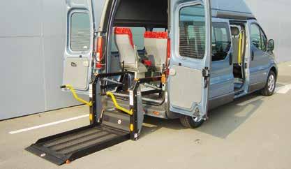 Winda pasażerska do samochodów osobowych, minibusów i ambulansów DH-PH2.