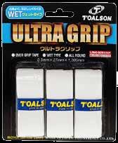 OWIJKI TŁUMIKI DRGAŃ TUNING BESTSELLER Toalson Ultra Grip 0,5 mm Toalson Neo Quick 0,5 mm Owijka bardzo lepka.