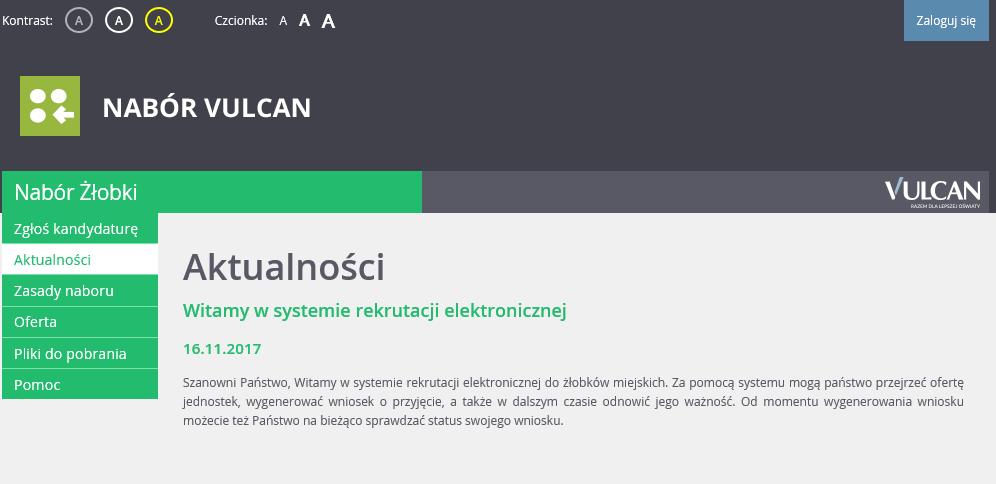 Informacje ogólne Informacje ogólne Wymagania techniczne Do korzystania ze strony elektronicznej rekrutacji zalecamy następujące wersje przeglądarek internetowych: Internet Explorer wersja co