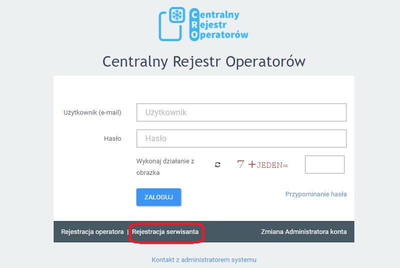 2 Rejestracja numeru certyfikatu osobowego dla serwisanta Została stworzona dodatkowa funkcja wysyłania powiadomienia o użyciu certyfikatu personalnego danego serwisanta przy wpisie do karty danego