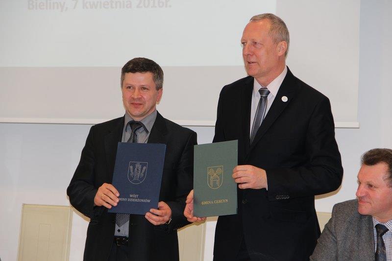 Podpisanie Partnerstwa dnia 7 kwietnia 2016 r. Gmina Cekcyn (woj. kujawsko-pomorskie) zawarła umowę o współpracy partnerskiej z Gminą Dzierżoniów (woj. dolnośląskie).