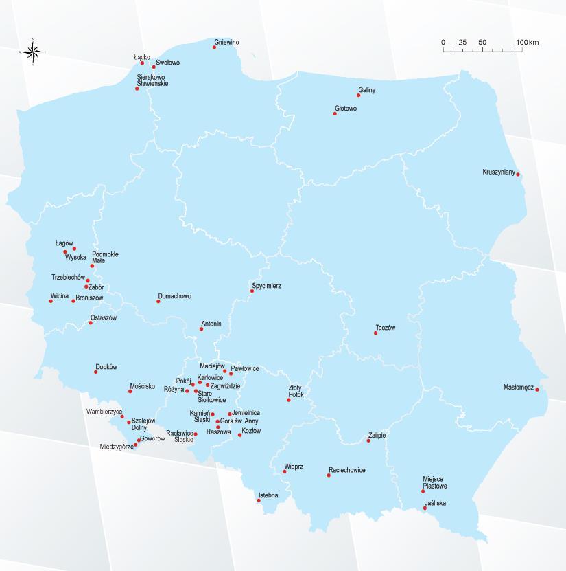 W latach 2013-2014 na podstawie kwerendy wojewódzkich konserwatorów zabytków i ekspertów wytypowano ok. 230 miejscowości z całej Polski kandydatów do SNW.