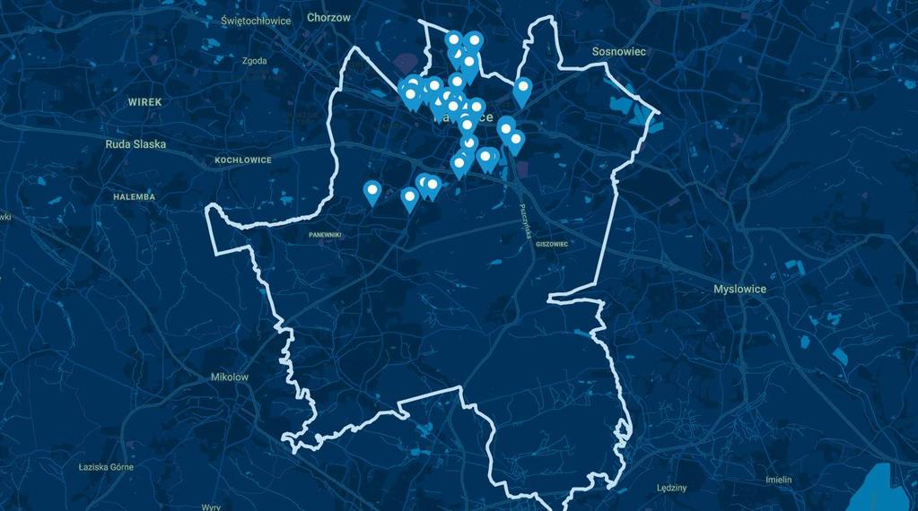 Rynek KATOWICE biurowy / Rynek biurowy CZYNSZE Stawki najmu w najlepszych budynkach w mieście wahają się od 12,2 do 14,5 EUR/m 2 /miesiąc, zaś w projektach klasy B czynsze kształtują się na poziomie