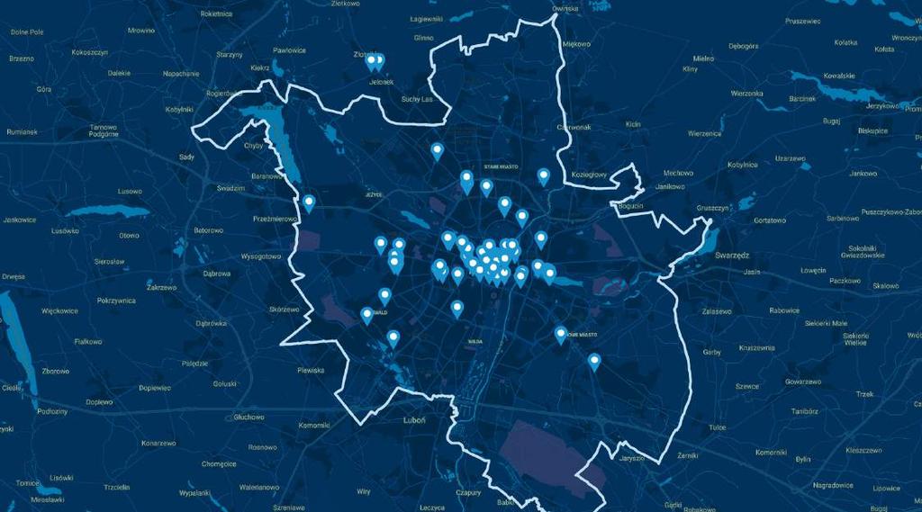 Rynek POZNAŃ biurowy / Rynek biurowy CZYNSZE Poznański rynek biurowy oferuje stabilne warunki najmu.