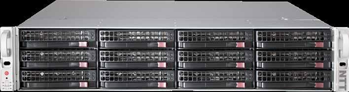 Serwer NTT Tytan 2212S110 Advanced Serwery NTT Tytan 4208S110 Advanced oferowane są w obudowie Tower.
