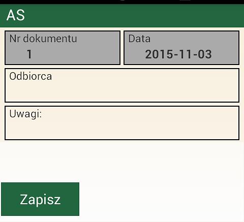 2.2. Rozchód drewna W module rozchód drewna mamy możliwość wystawiania 3 rodzajów dokumentów (Rys. 18