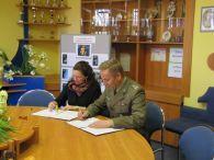 porozumienia o współpracy między ZS w Bolechowie a