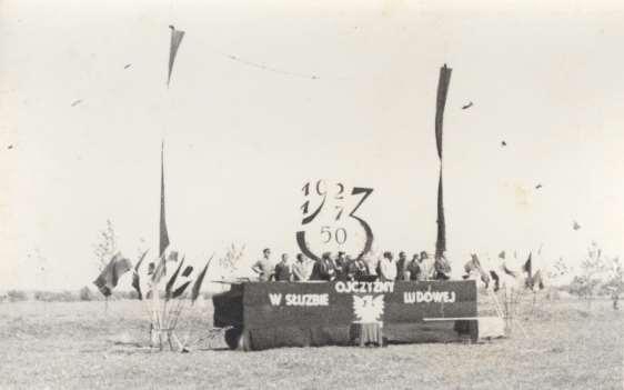 16 Historia Grabowca, zdjęcia z roku: 1973, 50-lecie OSP w Grabowcu Zdjęcie 25 Rok 1973, 24 czerwca.