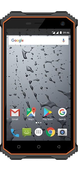 Maxcom Smart MS457 LTE Strong Specyfikacja: Wyświetlacz - 5 ; 720 x 1280 pix; 294 PPI System operacyjny - Android 7.0 Nougat; Aparat - 8 Mpix; Procesor - czterordzeniowy 1.