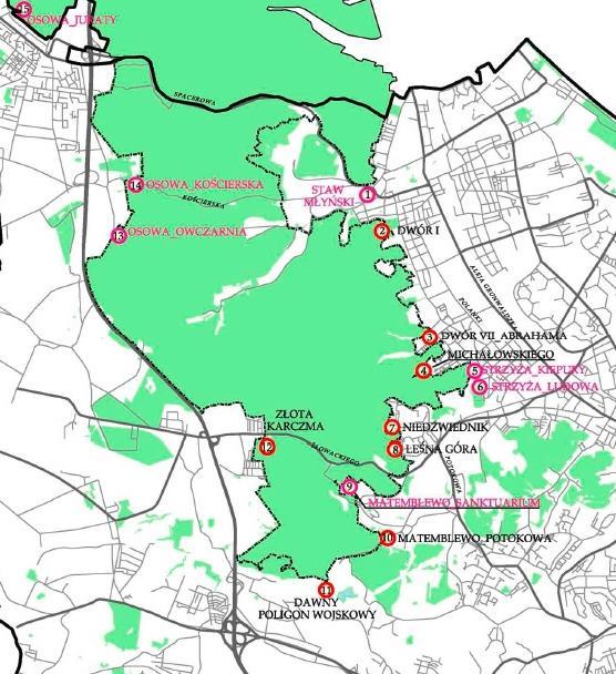 Obszar opracowania i cel przystąpienia do planu Koncepcja zrównoważonego zagospodarowania strefy buforowej lasów TPK w granicach Miasta Gdańska Główne założenia: zachowanie wysokich walorów