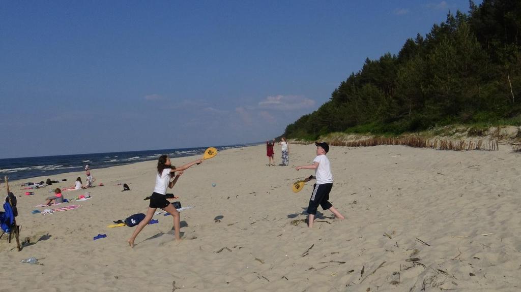 zostały gry i zabawy na plaży