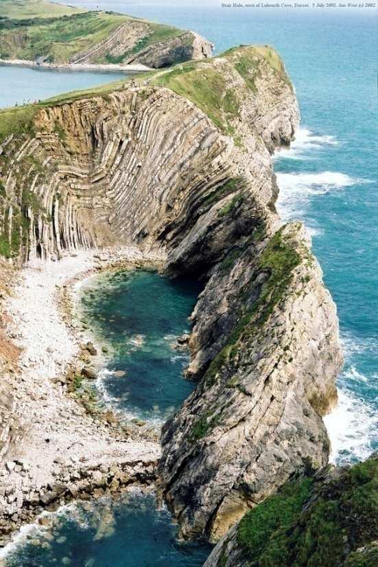 Lulworth Cove, Dorset Gault POCZĄTEK kredy