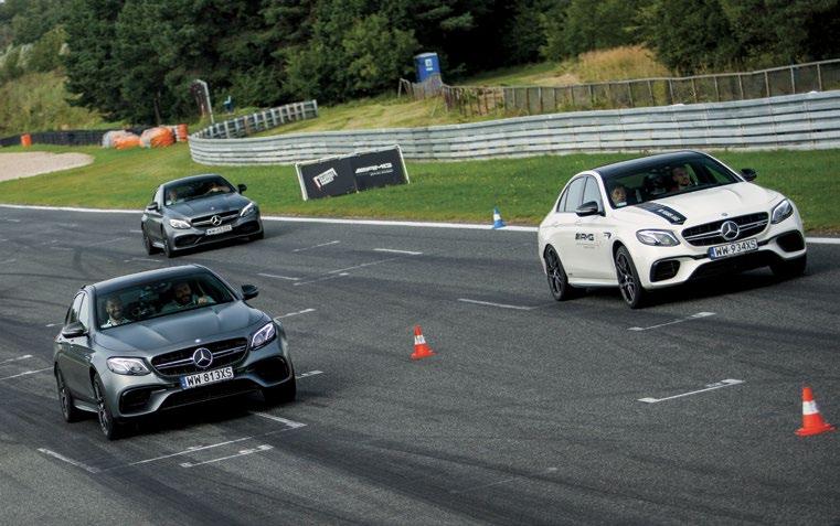 Wyjątkowy samochód z trybem DRIFT MODE (Mercedes-AMG E63 S 4MATIC+) Zaawansowane szkolenie.