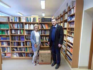 To właśnie tam nauczycielka języka polskiego Renata Siegień zainicjowała zbiórkę książek dla Polaków mieszkających na Wschodzie, głównie na Białorusi.