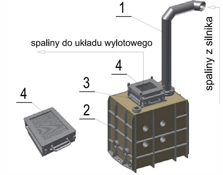 zapłon, było również ograniczenie wydmuchiwania wody z płuczki przez wypływające spaliny.