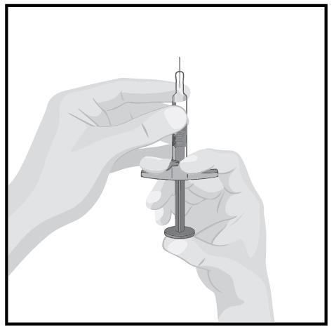 Nie stosować ampułko-strzykawki, jeśli roztwór jest mętny lub zawiera cząstki. Nie stosować ampułko-strzykawki, która została upuszczona lub zgnieciona.