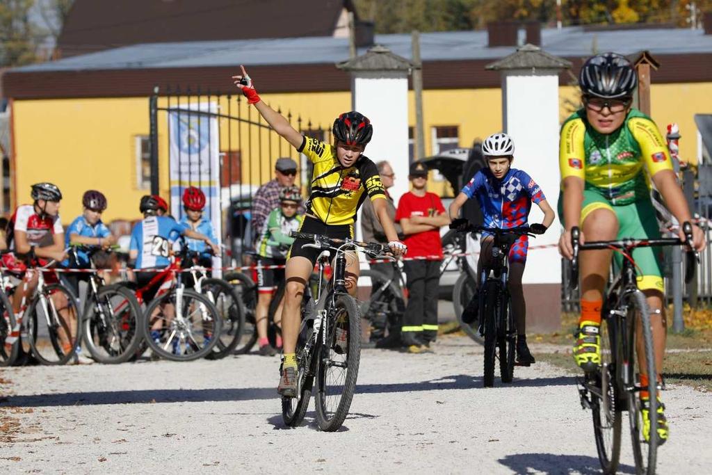 Komunikat numer 2 strona numer 5 KATEGORIA MŁODZIK Dystans 8,1 km przeciętna prędkość zwycięzcy 22.