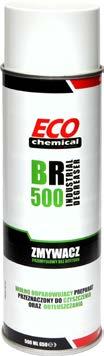 wygodny i łatwy do własności penetrujące zapieczonego połączenia do -40 C stosowania w postaci aerozolu 500 14,30 zł ECO chemical BR-600 Kod prod: A007 w 100% Zmywacz przemysłowy z acetonem
