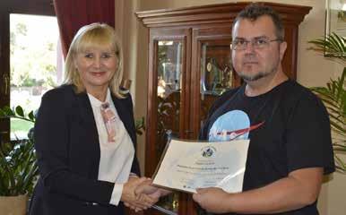 Szczególne słowa podziękowania skierował do Burmistrz Góry Ireny Krzyszkiewicz za wsparcie, okazywane serce seniorom i konkretną pomoc.