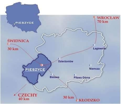 Przedstawienie Gminy Pieszyce Źródło: pieszyce.pl Gmina: miejsko-wiejska. Województwo: Dolnośląskie. Powiat: Dzierżoniowski.