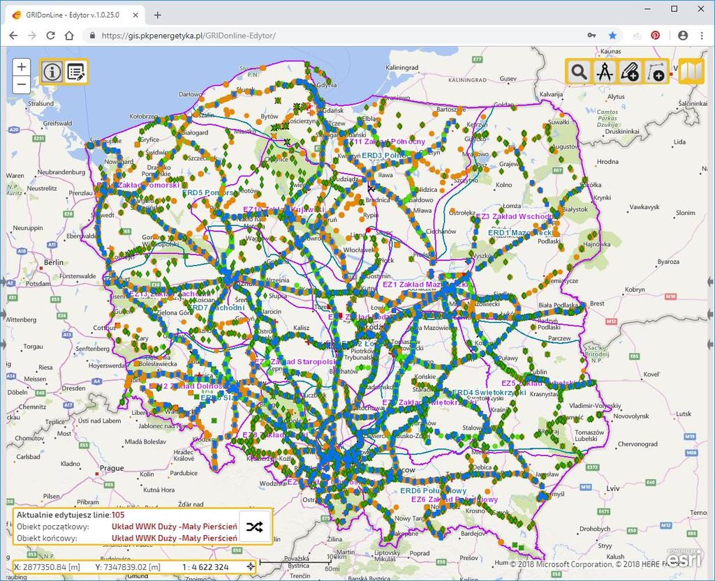 Wdrożenie systemu GIS wraz z inwentaryzacją Wdrożyliśmy GIS ze stale aktualizowaną informacją o majątku sieciowym Specjalnie wyszkolone ekipy terenowe uzupełniają i aktualizują