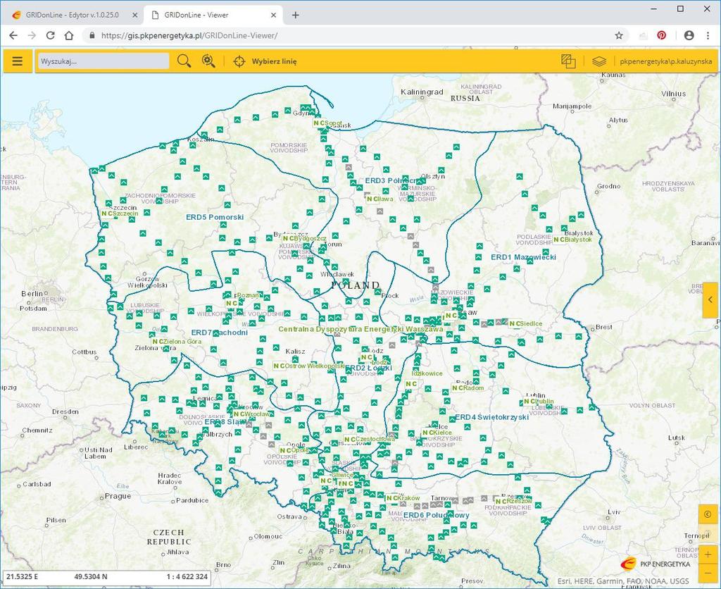Mały rozwój systemu GIS GIS Viewer GIS dostępny dla każdego Uruchomiliśmy aplikację przeglądarkową Viewer, z której może