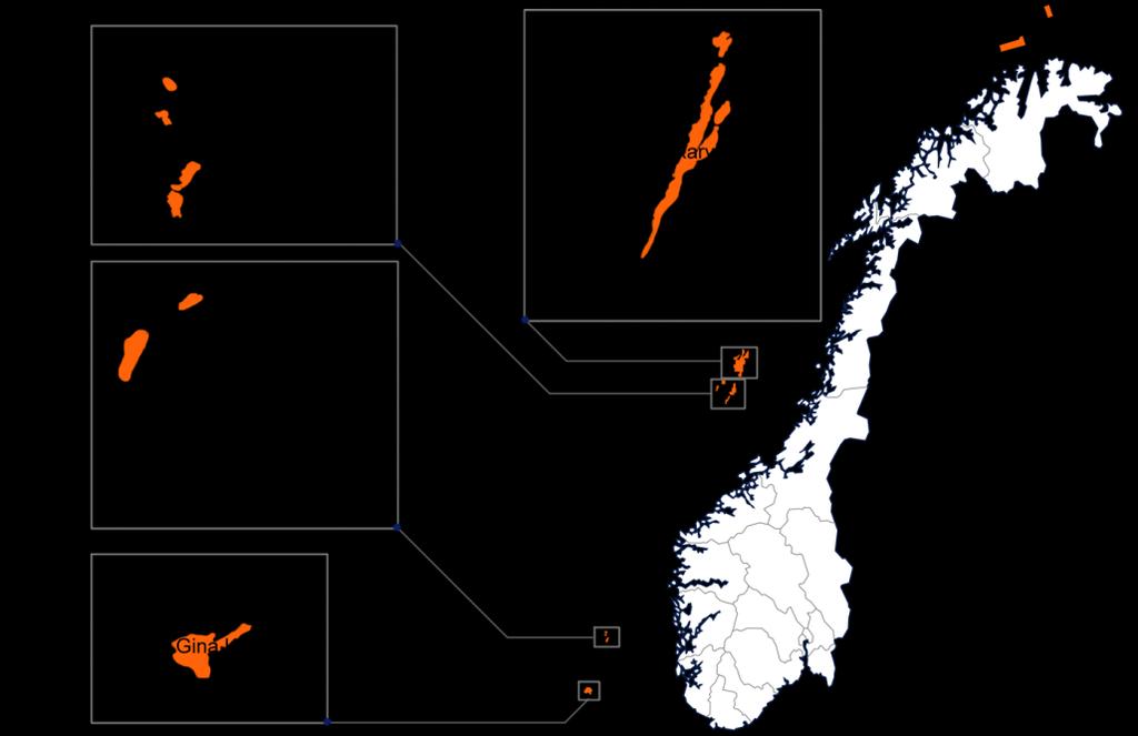 PGNiG UN posiada zdywersyfikowany portfel koncesji wydobywczych i poszukiwawczych na Morzach Północnym, Norweskim i Barentsa.